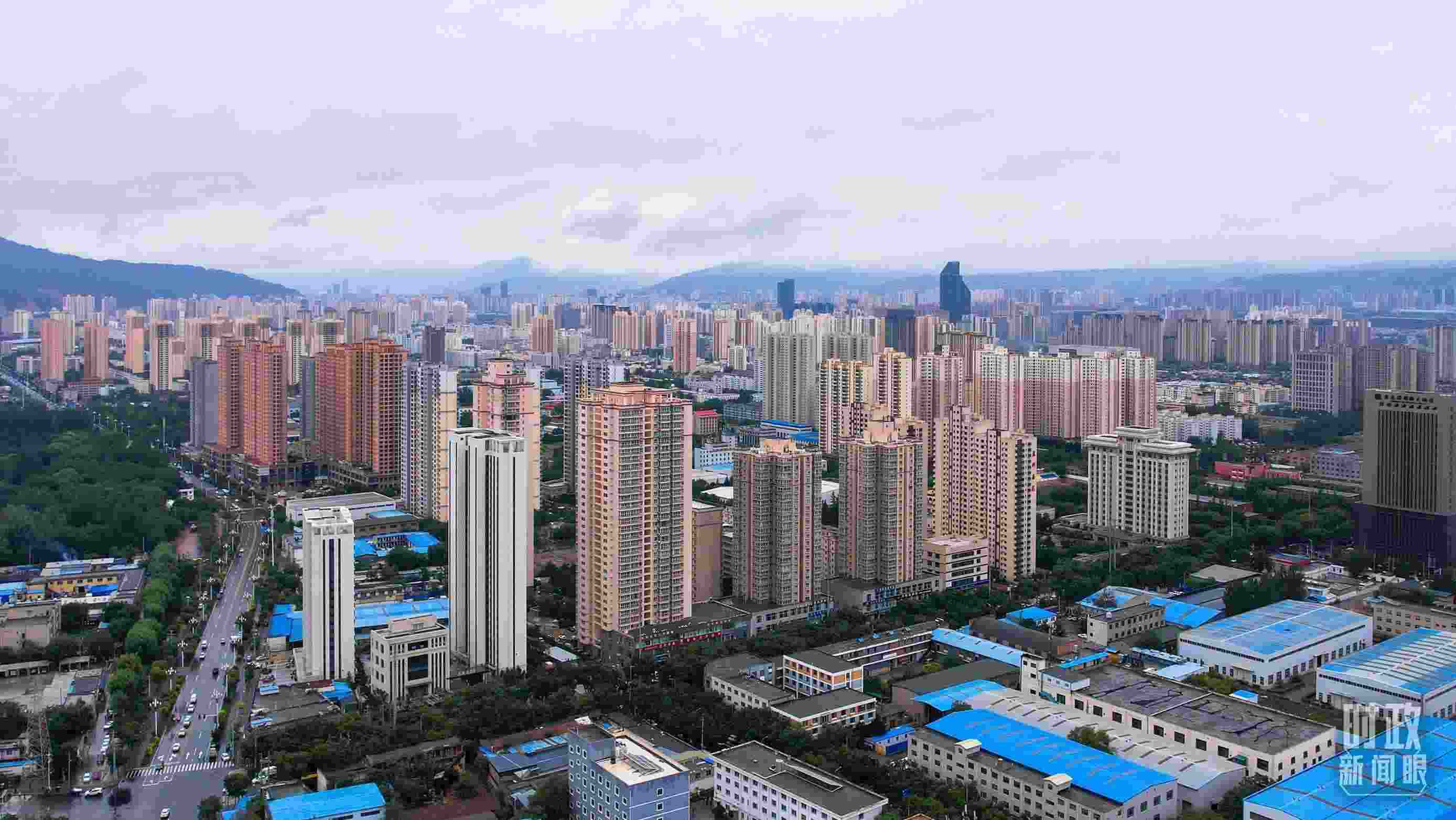 △蘭州。（總臺記者馬凌峰拍攝）