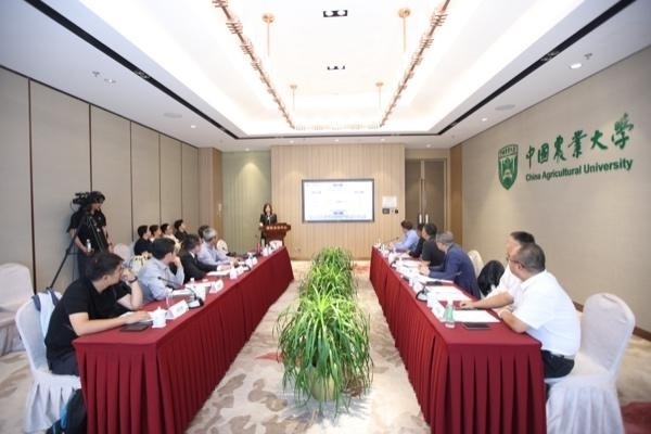 路演會現(xiàn)場。中國農(nóng)業(yè)大學(xué)供圖