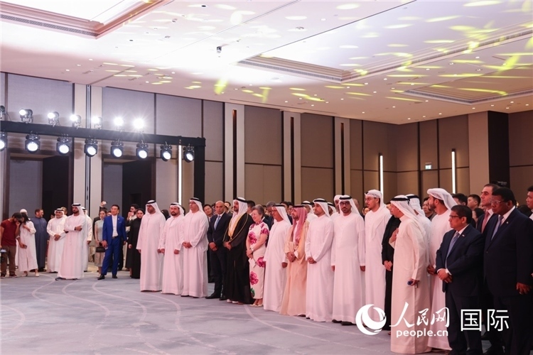 招待會現(xiàn)場。人民網(wǎng)記者任皓宇攝