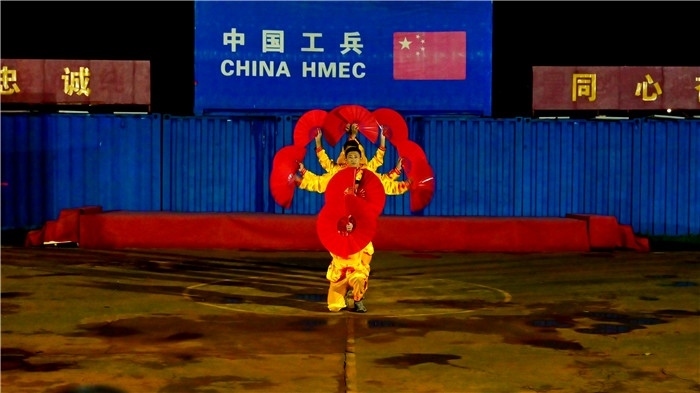 中國傳統(tǒng)文化節(jié)目表演。孫千攝