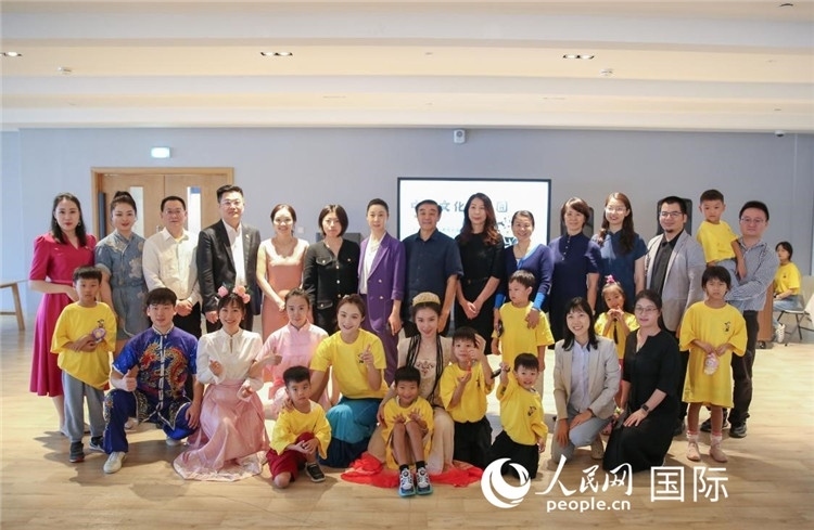 開營儀式部分嘉賓合影。人民網(wǎng)中東中心分社塔里克·易卜拉欣攝