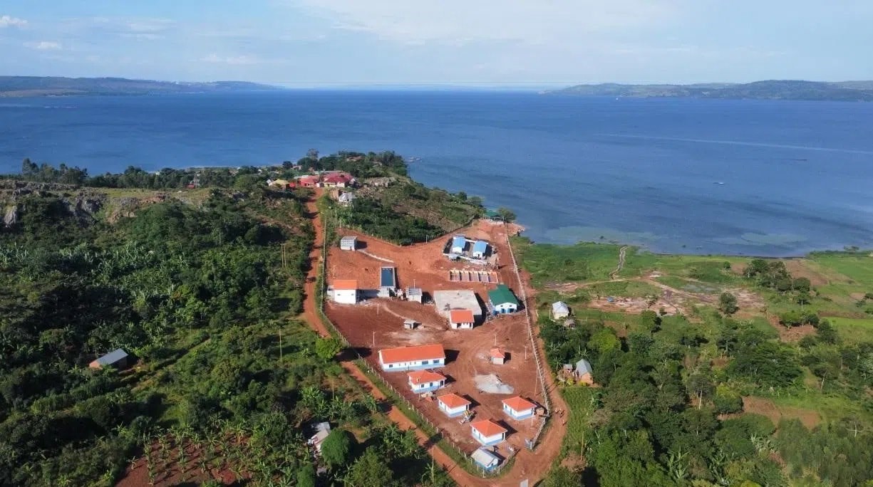 烏干達(dá)布伊奎供水項(xiàng)目建設(shè)完成。中鐵十局非洲公司供圖