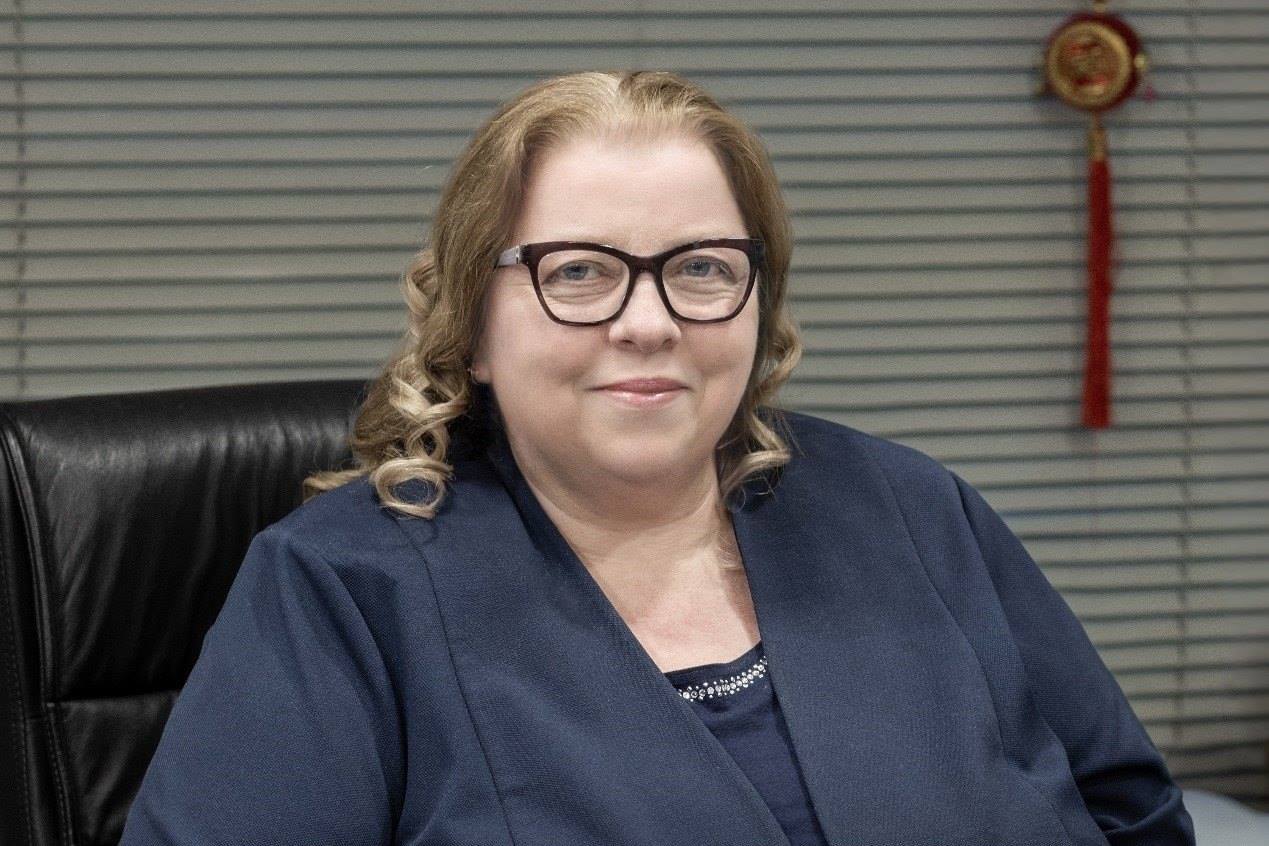 北京俄羅斯文化中心主任吳丹娜（塔季揚娜·烏爾茹姆采娃）。受訪者供圖