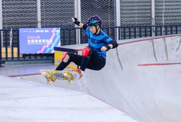 陳燁在比賽中。賽事組委會(huì)供圖