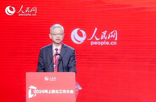 寧夏回族自治區(qū)銀川市委社會(huì)工作部副部長李卒作實(shí)踐分享。人民網(wǎng) 鄂智超攝