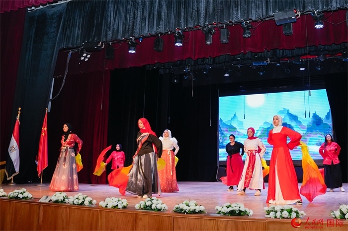 新春慶典活動(dòng)現(xiàn)場(chǎng)。人民網(wǎng) 塔里克·易卜拉欣攝