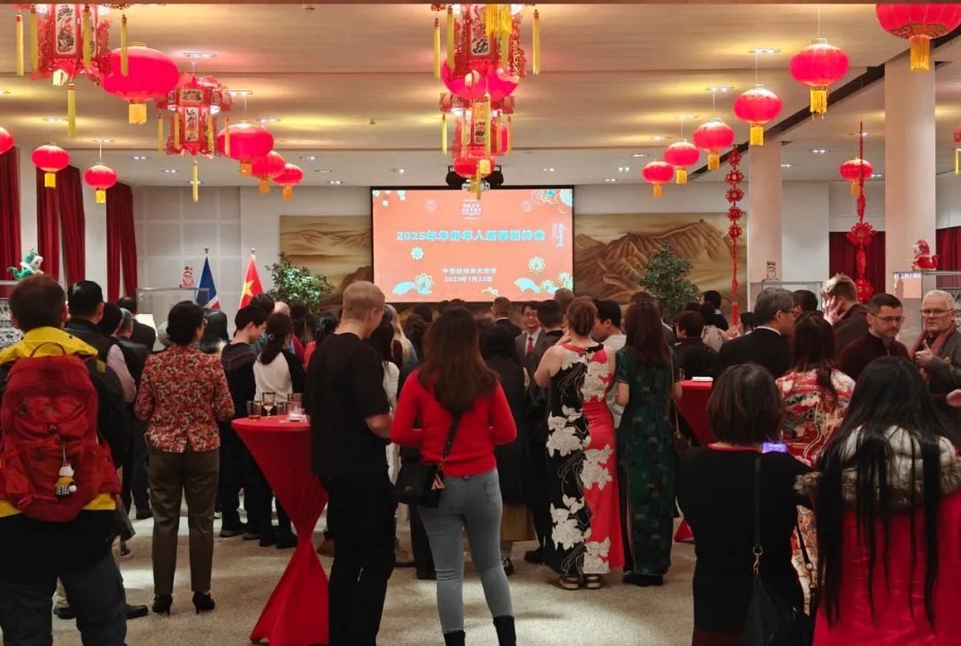 新春招待會(huì)現(xiàn)場(chǎng)。中國(guó)駐冰島大使館供圖