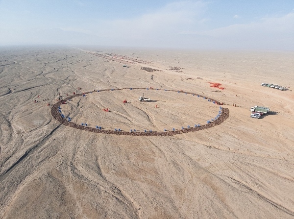 無線節(jié)點儀器檢測現(xiàn)場。受訪者供圖