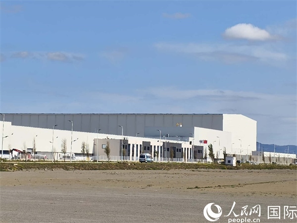 科技城內(nèi)已經(jīng)建成的工廠。人民網(wǎng)記者 黃培昭攝