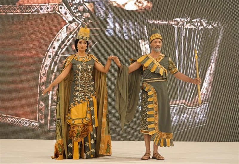 伊拉克時(shí)尚館舉辦的時(shí)裝展。伊拉克時(shí)尚館供圖