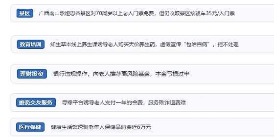 網(wǎng)友在“人民投訴”平臺反映涉銀發(fā)消費相關(guān)糾紛。（“人民投訴”用戶投訴截圖）