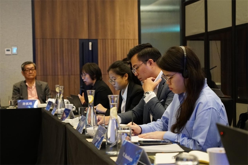 分享會現(xiàn)場，中馬兩國記者認真記錄。林俊揚攝