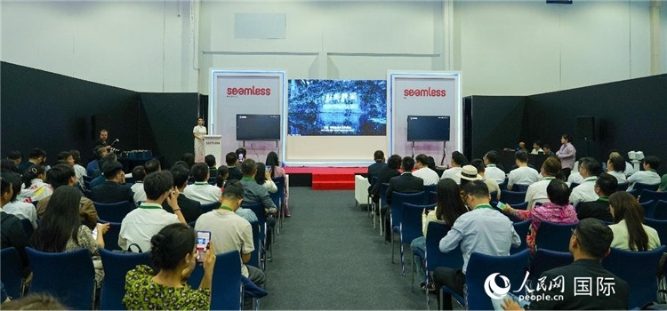 活動現(xiàn)場一景。人民網(wǎng) 塔里克·易卜拉欣攝