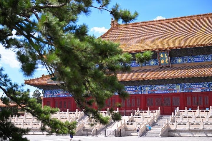 2023年7月8日拍攝的太廟享殿（也稱(chēng)前殿）。